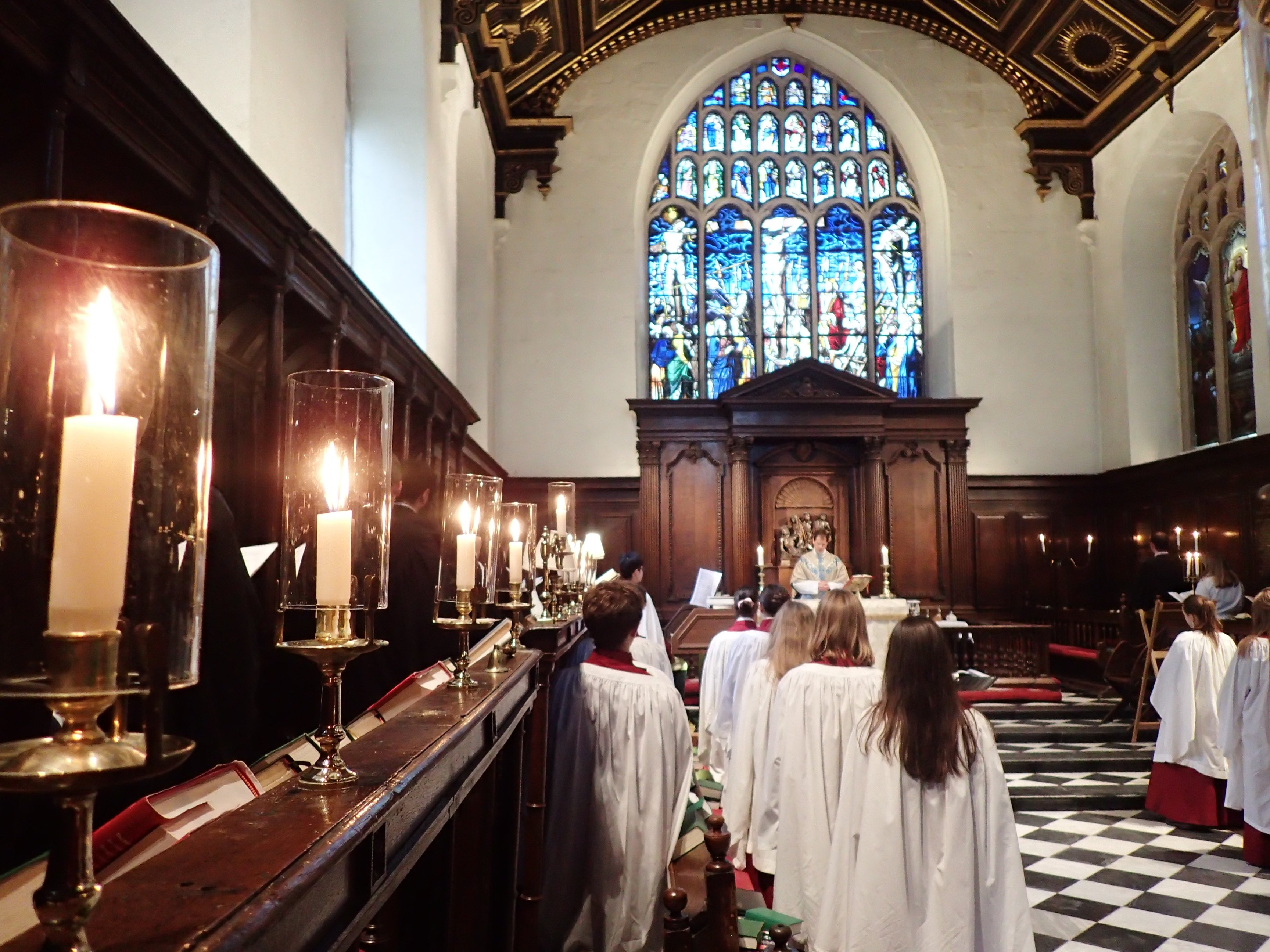A service in the Chapel
